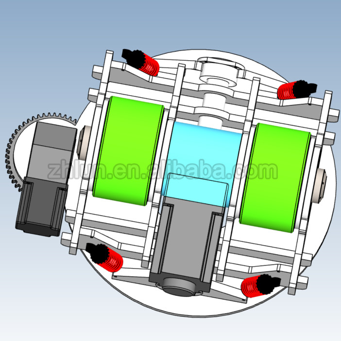 AGV zl-484 10T βαρέων καθηκόντων μονάδα συνέλευση Drive ροδών μηχανών DC/AC
