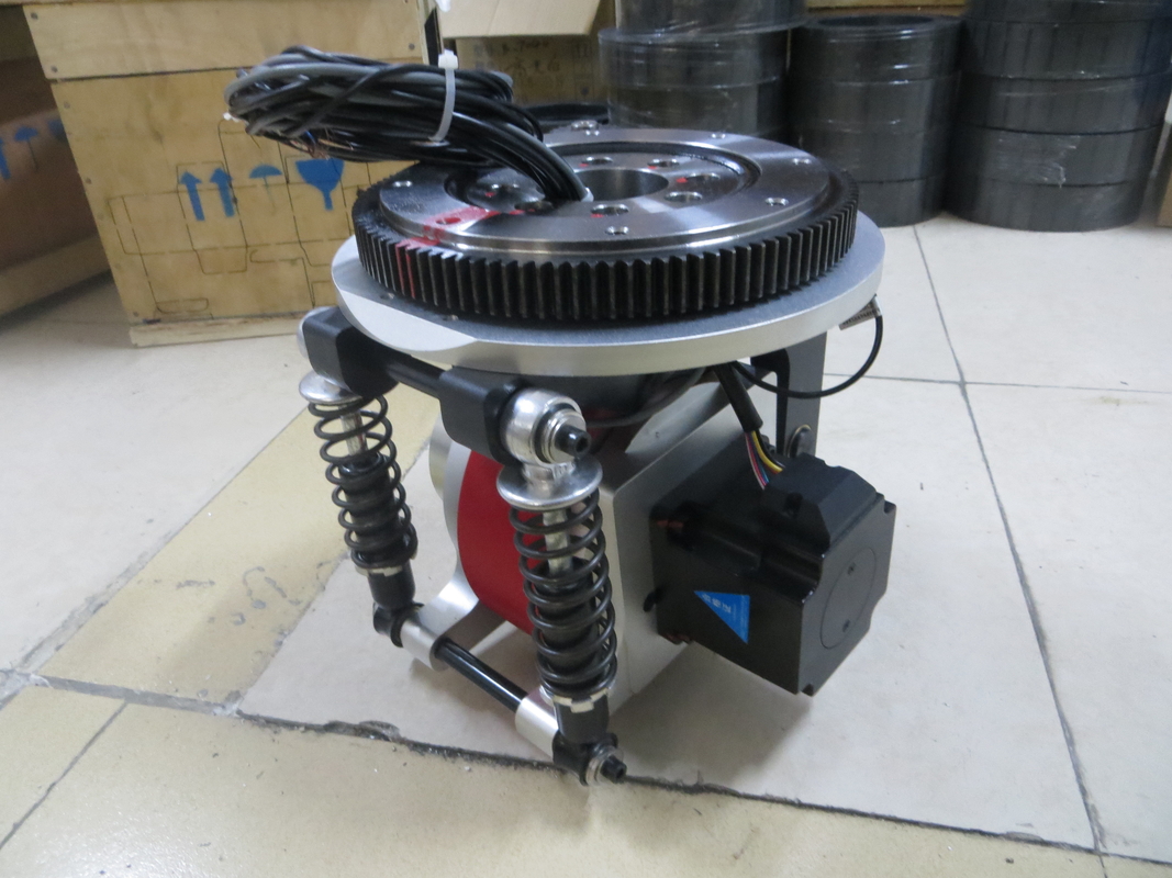 Αβούρτσιστη ΣΥΝΕΧΩΝ μηχανών ρόδα 180mm Drive κλονισμού απορροφώντας κινητές ρόδες ρομπότ